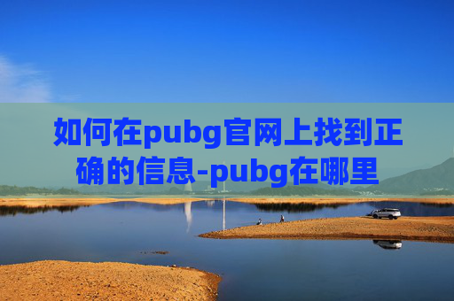 如何在pubg官网上找到正确的信息-pubg在哪里