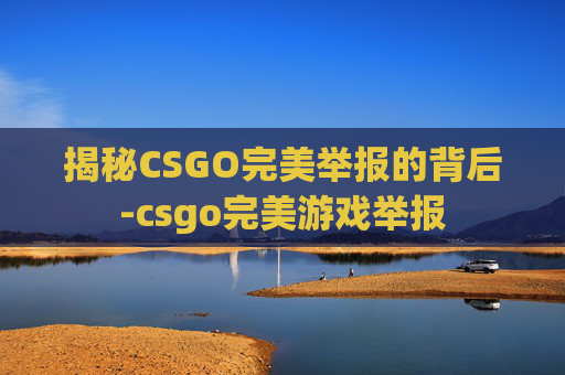 揭秘CSGO完美举报的背后-csgo完美游戏举报 揭秘CSGO完美举报的背后-csgo完美游戏举报