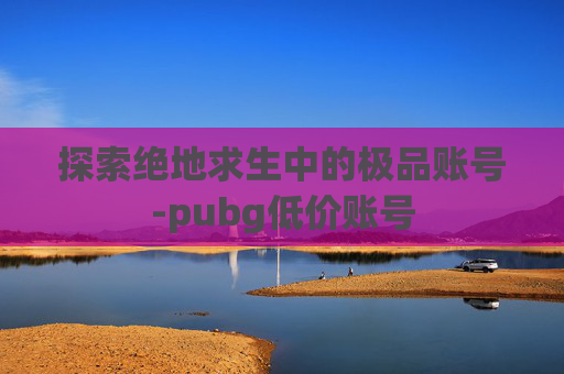 探索绝地求生中的极品账号-pubg低价账号