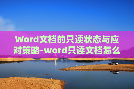 Word文档的只读状态与应对策略-word只读文档怎么改成可编辑文档