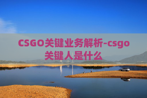 CSGO关键业务解析-csgo关键人是什么