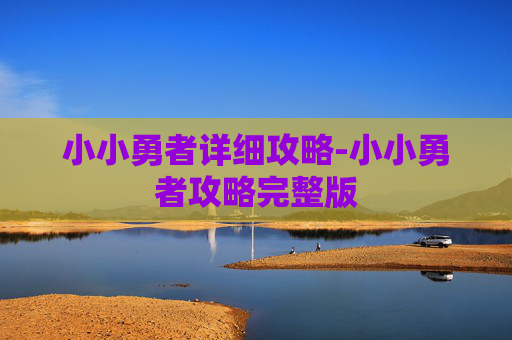 小小勇者详细攻略-小小勇者攻略完整版
