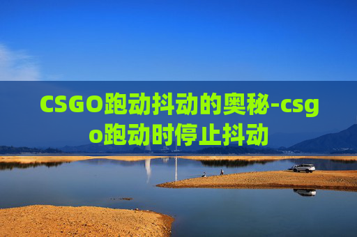 CSGO跑动抖动的奥秘-csgo跑动时停止抖动