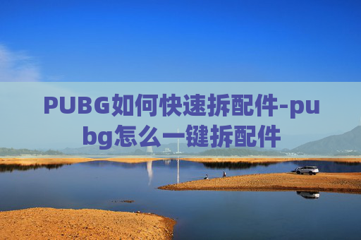 PUBG如何快速拆配件-pubg怎么一键拆配件 PUBG如何快速拆配件-pubg怎么一键拆配件