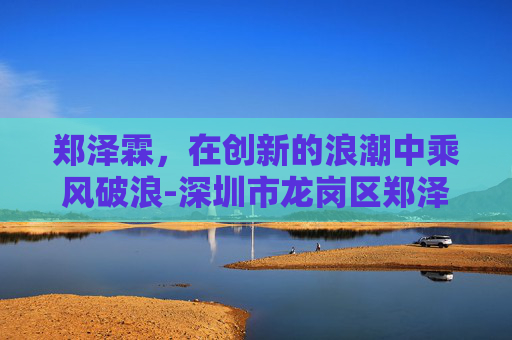 郑泽霖，在创新的浪潮中乘风破浪-深圳市龙岗区郑泽霖