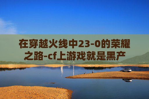 在穿越火线中23-0的荣耀之路-cf上游戏就是黑产