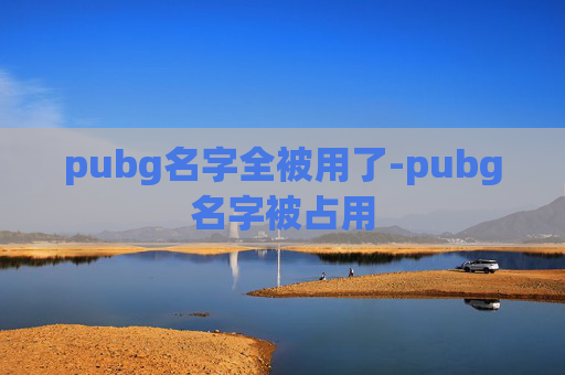 pubg名字全被用了-pubg名字被占用