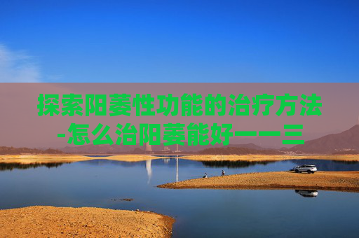 探索阳萎性功能的治疗方法-怎么治阳萎能好一一三