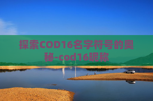 探索COD16名字符号的奥秘-cod16昵称