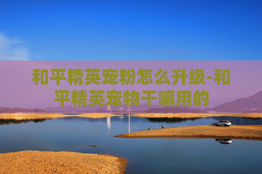 和平精英宠粉怎么升级-和平精英宠物干嘛用的