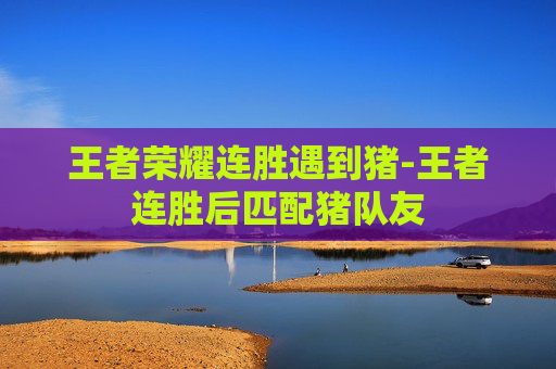 王者荣耀连胜遇到猪-王者连胜后匹配猪队友