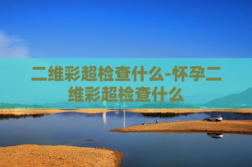 二维彩超检查什么-怀孕二维彩超检查什么