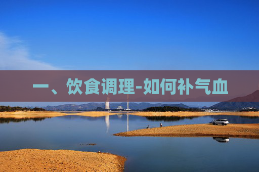 一、饮食调理-如何补气血