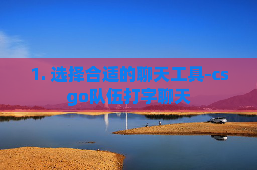 1. 选择合适的聊天工具-csgo队伍打字聊天