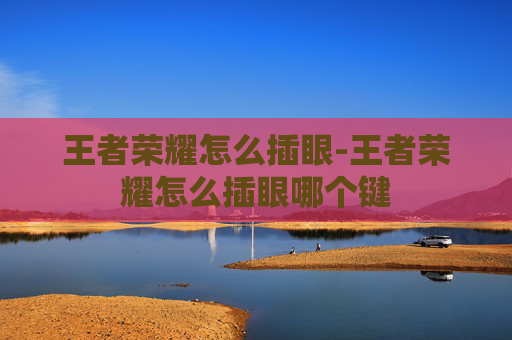 王者荣耀怎么插眼-王者荣耀怎么插眼哪个键
