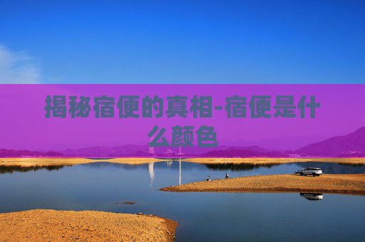 揭秘宿便的真相-宿便是什么颜色