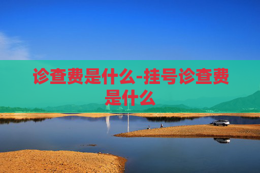 诊查费是什么-挂号诊查费是什么