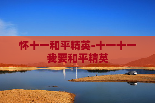 怀十一和平精英-十一十一我要和平精英