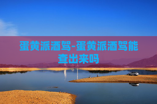 蛋黄派酒驾-蛋黄派酒驾能查出来吗