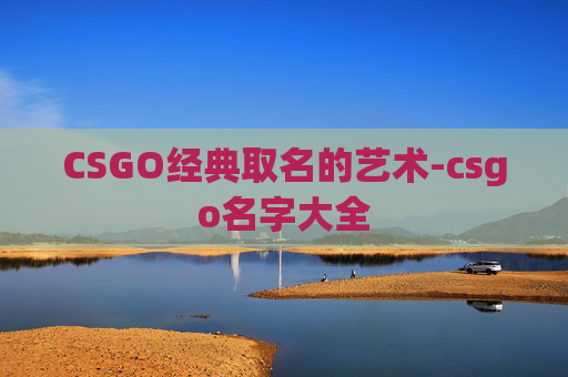 CSGO经典取名的艺术-csgo名字大全