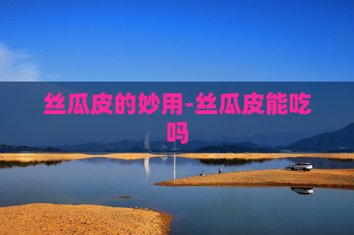 丝瓜皮的妙用-丝瓜皮能吃吗