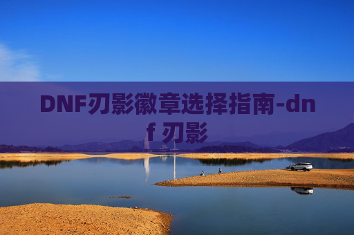 DNF刃影徽章选择指南-dnf 刃影