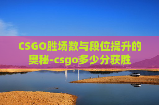 CSGO胜场数与段位提升的奥秘-csgo多少分获胜