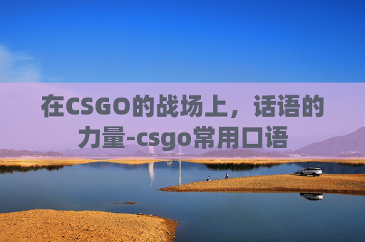 在CSGO的战场上，话语的力量-csgo常用口语
