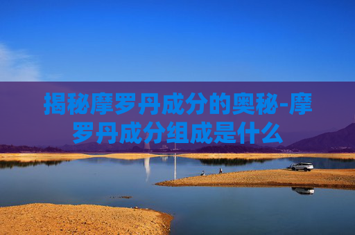 揭秘摩罗丹成分的奥秘-摩罗丹成分组成是什么