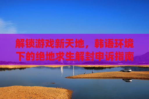 解锁游戏新天地，韩语环境下的绝地求生解封申诉指南-pubg解封申诉怎么写