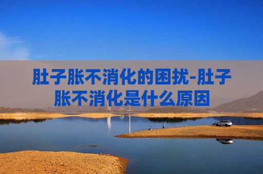 肚子胀不消化的困扰-肚子胀不消化是什么原因