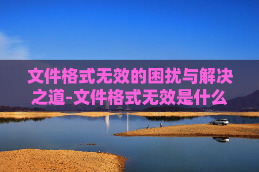 文件格式无效的困扰与解决之道-文件格式无效是什么意思