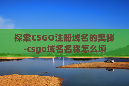 探索CSGO注册域名的奥秘-csgo域名名称怎么填