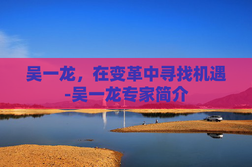 吴一龙，在变革中寻找机遇-吴一龙专家简介