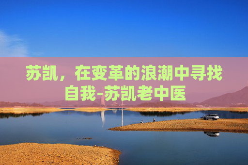 苏凯，在变革的浪潮中寻找自我-苏凯老中医