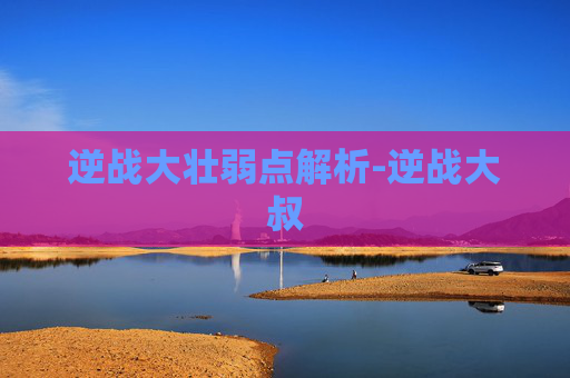 逆战大壮弱点解析-逆战大叔