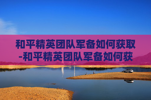 和平精英团队军备如何获取-和平精英团队军备如何获取武器