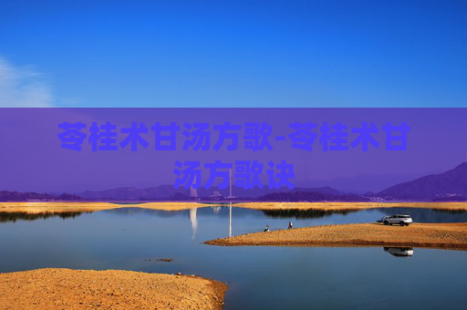 苓桂术甘汤方歌-苓桂术甘汤方歌诀