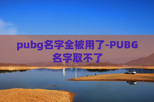 pubg名字全被用了-PUBG名字取不了