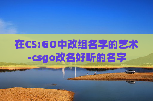 在CS:GO中改组名字的艺术-csgo改名好听的名字