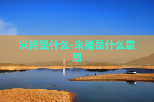 米稀是什么-米稀是什么意思