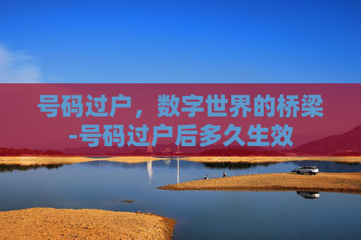 号码过户，数字世界的桥梁-号码过户后多久生效
