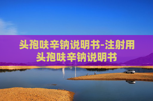 头孢呋辛钠说明书-注射用头孢呋辛钠说明书