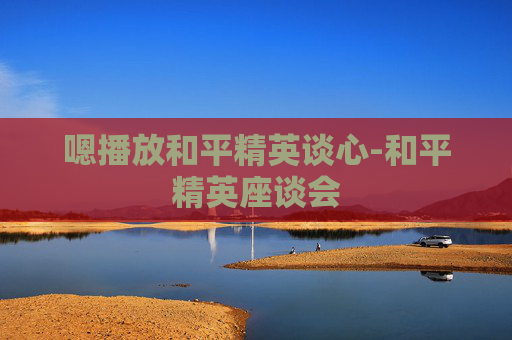 嗯播放和平精英谈心-和平精英座谈会