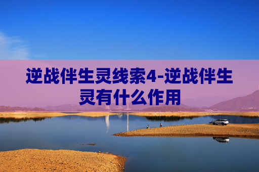 逆战伴生灵线索4-逆战伴生灵有什么作用