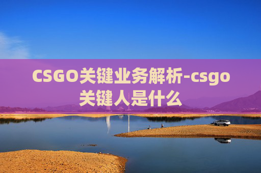 CSGO关键业务解析-csgo关键人是什么