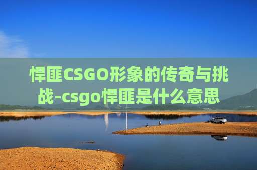 悍匪CSGO形象的传奇与挑战-csgo悍匪是什么意思 悍匪CSGO形象的传奇与挑战-csgo悍匪是什么意思