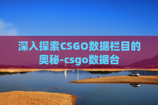 深入探索CSGO数据栏目的奥秘-csgo数据台