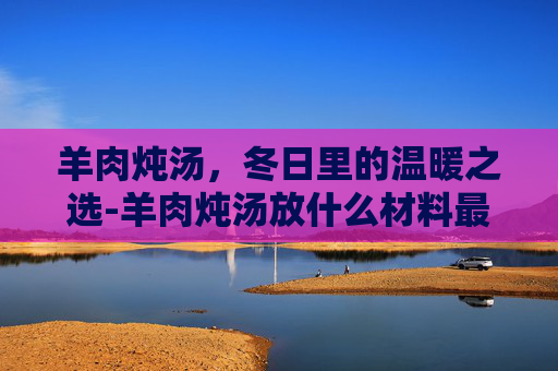羊肉炖汤，冬日里的温暖之选-羊肉炖汤放什么材料最好